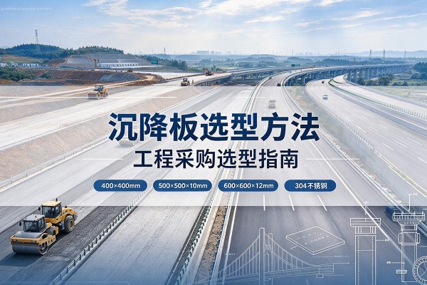 奉节沉降板选择方法