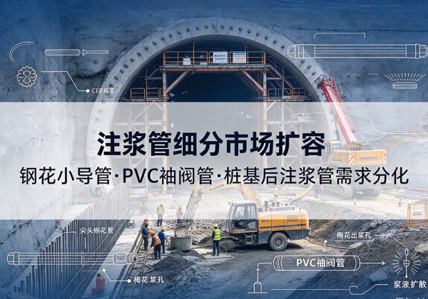 奉节注浆管细分市场扩容，隧道钢花小导管、PVC 袖阀管、桩基后注浆管需求分化