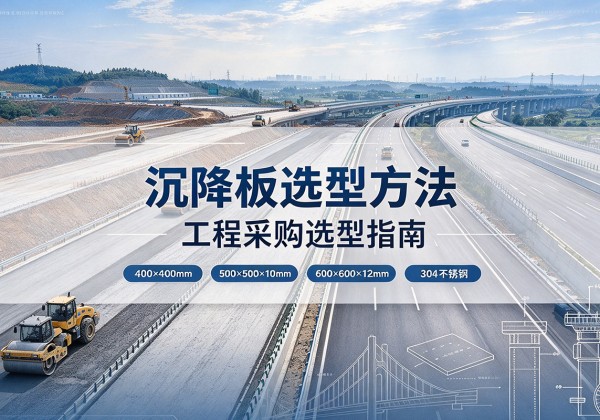 奉节沉降板选择方法